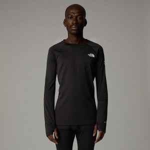 The North Face Summit Pro 120 Long-Sleeve Temel Katman Üstleri Erkek Siyah | NF0A47A4J