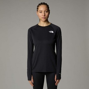 The North Face Summit Pro 120 Long-Sleeve Temel Katman Üstleri Kadın Siyah | NF0A82T0Y