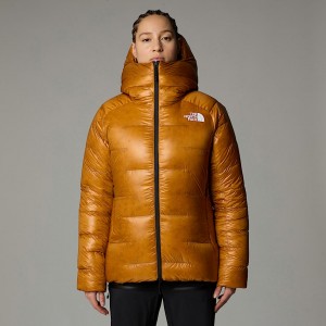 The North Face Summit Pumori Down Parka Kadın Altın | NF0A69A3J
