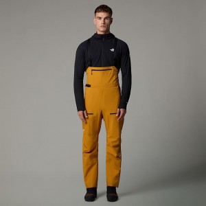 The North Face Summit Pumori GORE-TEX® Pro Bib Pantolon Erkek Sarı | NF0A70Y1D