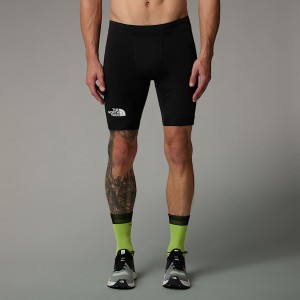 The North Face Summit Ripido Run Tight Şort Erkek Siyah | NF0A83T3I