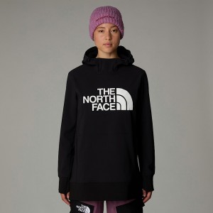The North Face Tekno Hoodie Sweatshirt Kadın Siyah | NF0A68S5X