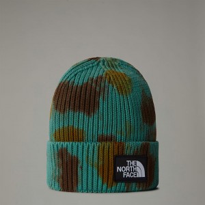 The North Face Tie Dye Logo Box Bere Erkek Kahverengi | NF0A78O3C