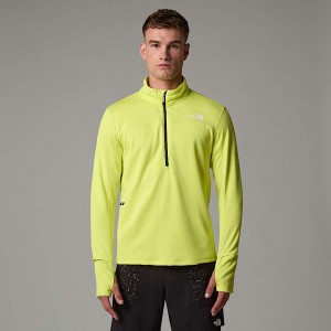 The North Face Winter Warm Pro 1/4 Zip Fleece Sweatshirt Erkek Yeşil | NF0A92S1E