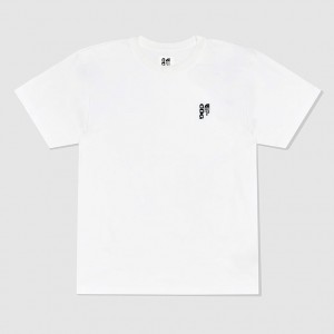 The North Face X CDG Icon Tişört Kadın Beyaz | NF0A55M9V