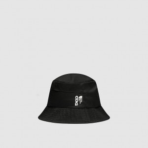 The North Face X CDG Packable Ripstop Kova Şapka Erkek Siyah | NF0A13A3H