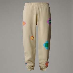 The North Face X Yinka Ilori Let's Blossom Together Jogger Pantolon Erkek Bej Rengi | NF0A03Y6W