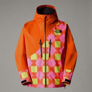 The North Face X Yinka Ilori Printed 2L Rain Kabuk Ceketler Erkek Turuncu | NF0A12A5J