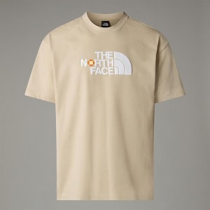 The North Face X Yinka Ilori Tişört Erkek Bej Rengi | NF0A69Q6S