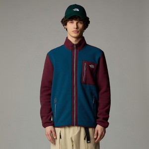 The North Face Yumiori Full-Zip Polar Ceketler Erkek Mor | NF0A57D0U